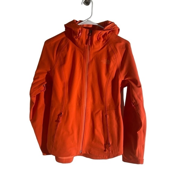 North Face Apex Flex Jacket Size XS Gore Tex Orange Shell - Picture 1 of 10